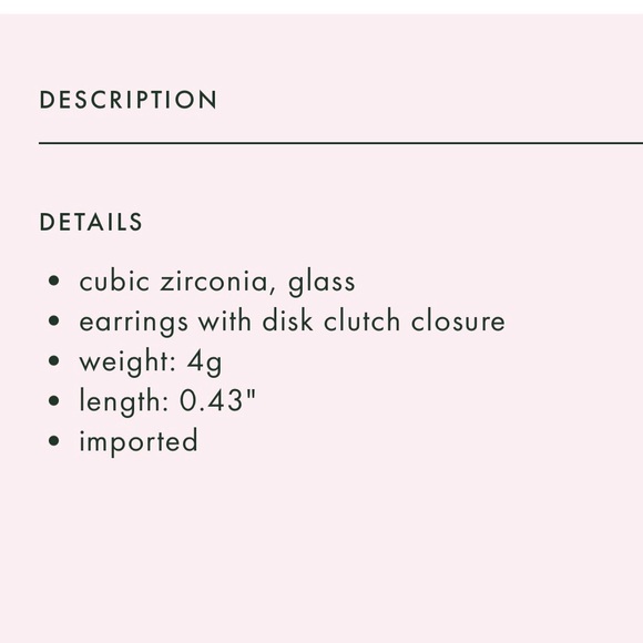 NEW‼️Kate spade rise and shine studs - Picture 3 of 5